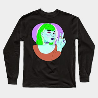 Green Witch Long Sleeve T-Shirt